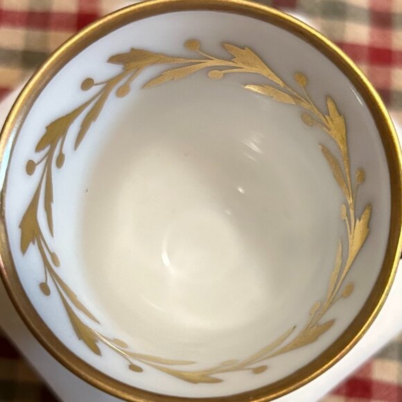 Vintage Czechoslovakia Teacup & Saucer - Holds Two Ounces of Liquid - Picture 4 of 7